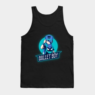 Ballet Boy with Hat Tank Top